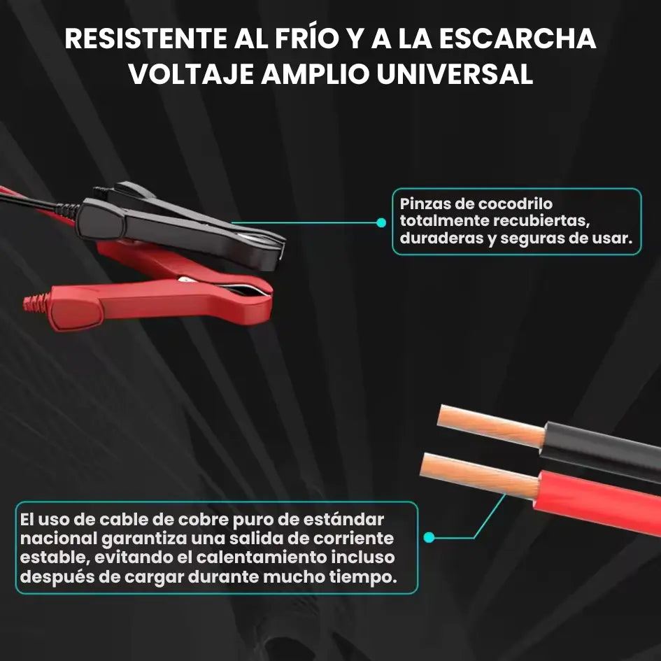 *PowerShield 12V/6A* - Super Iniciador para baterías