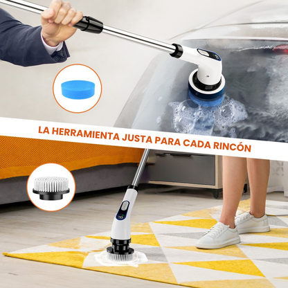 GiroClean - Cepillo Eléctrico | Limpieza Profunda | 9 en 1 Multifuncional